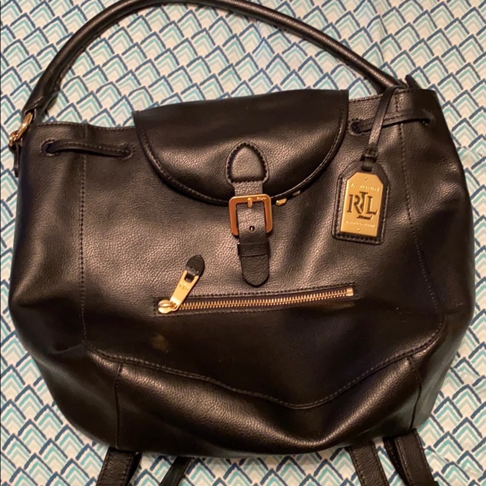 a polo back pack that can also be a hang bag